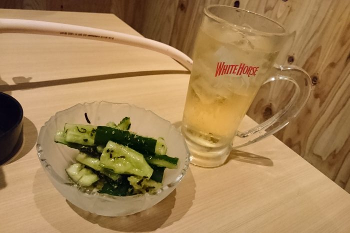 きゅうり+ハイボール